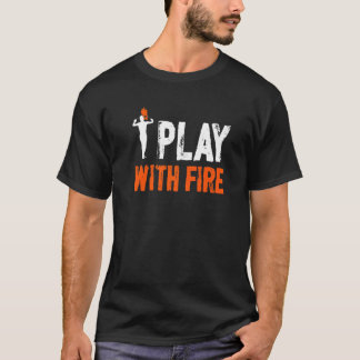 Jag leker med brandsläckare t shirt