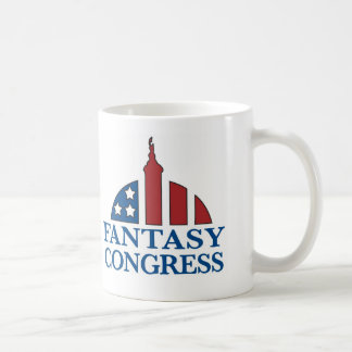 Jag leker muggen för Politikfantasikongressen Kaffemugg
