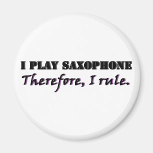 Jag leker saxofonen… magnet