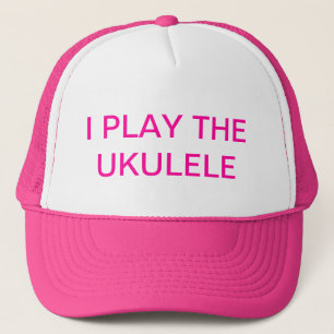 Jag leker Ukulelehatten Truckerkeps