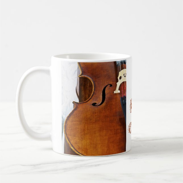 Jag leker violoncellen kaffemugg (Vänster)