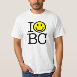 Jag ler unisex- värderar BC T-tröja T-shirt