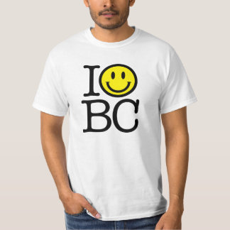 Jag ler unisex- värderar BC T-tröja T-shirt