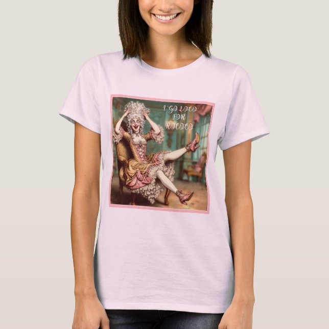 Jag letar efter Rococco Shirt T Shirt (Framsida)