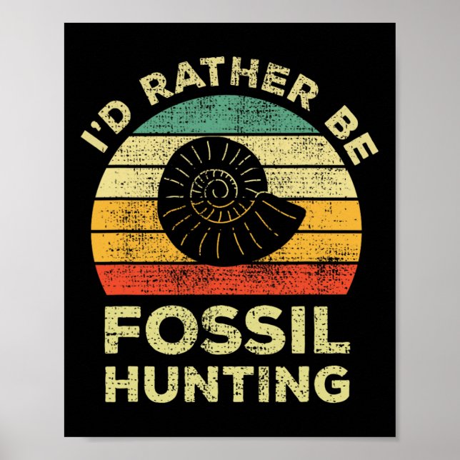 Jag letar hellre efter Fossils Poster (Framsidan)