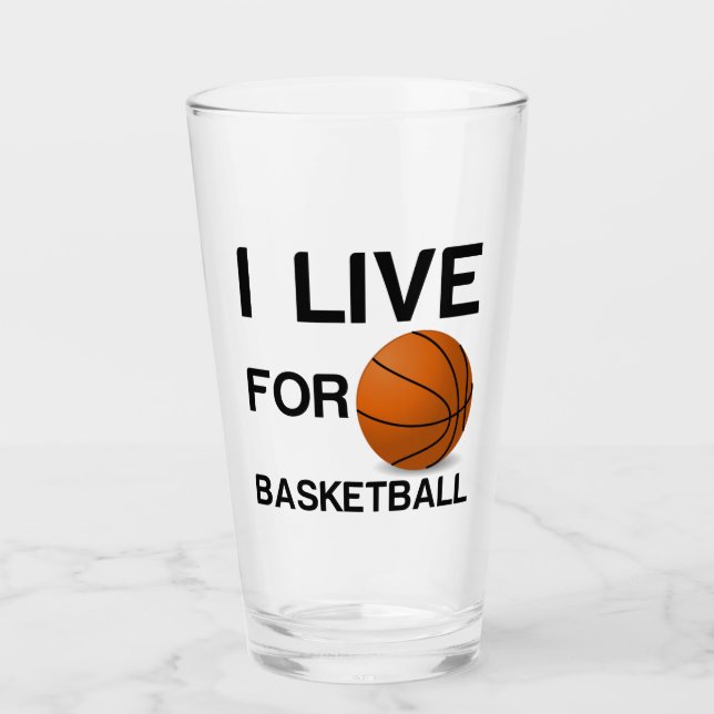 JAG LEVER FÖR BASKETBALL GLASKOPP (Framsida)