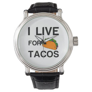JAG LEVER FÖR TACOS ARMBANDSUR
