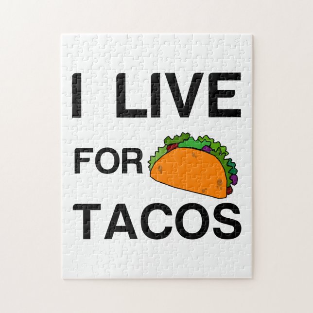 JAG LEVER FÖR TACOS PUSSEL (Vertikal)