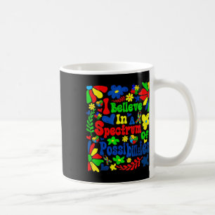 Jag lever i ett spektrum av möjligheter Autism Awa Kaffemugg