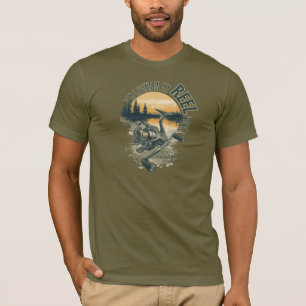 Jag lever i min Rolig fiskargåva Utomhus T Shirt
