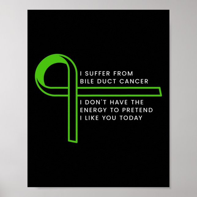 Jag lider av cancer med bisamhälle poster (Framsidan)