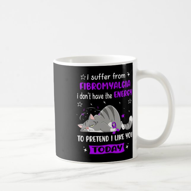 Jag lider av fibromyalgi kaffemugg (Höger)