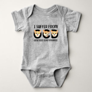 Jag lider av tvångsmatta med Corgi T Shirt