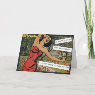 Jag lider inte av galenskap.. kort