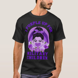 Jag Lilor upp för militärt T Shirt