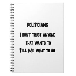 Jag litar inte på anteckningsbok