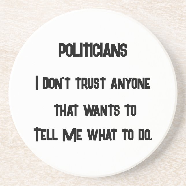 Jag litar inte på underlägg (Framsidan)