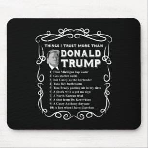 Jag litar på mer än Donald Trump Anti Potus Vote B Musmatta