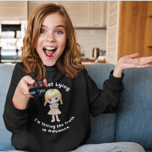 Jag Ljuger inte att jag säger sanningen i förväg T Shirt