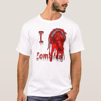 Jag ljusa hjärtaZombies flår Tee Shirt