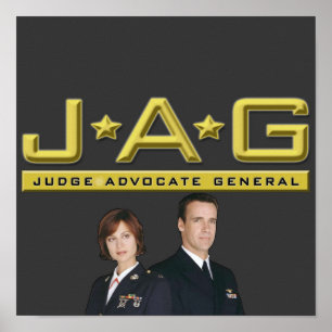 JAG Logotyp Harm Mac Poster