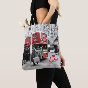 Jag ❤ London Tote Bag Tygkasse