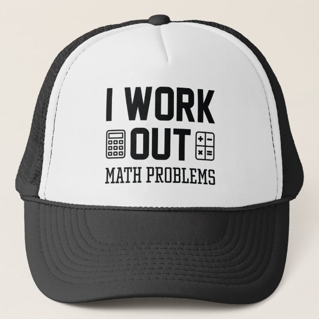 Jag löser matematiska problem keps (Framsida)