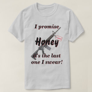 Jag lovade hustru den sista garanten jag någonsin t shirt