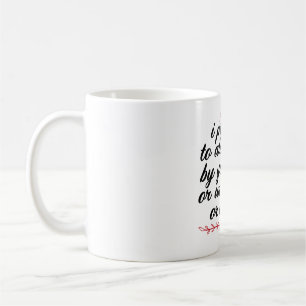 Jag lovar att alltid vara vid er sida eller under kaffemugg
