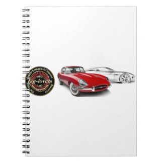 Jag-lovers E-Type Anteckningsbok