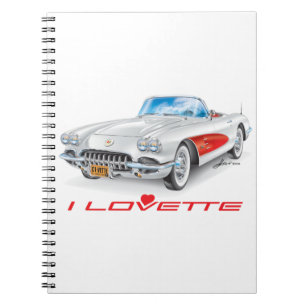 JAG LOVETTE UNIQUE CAR DESIGN ANTECKNINGSBOK