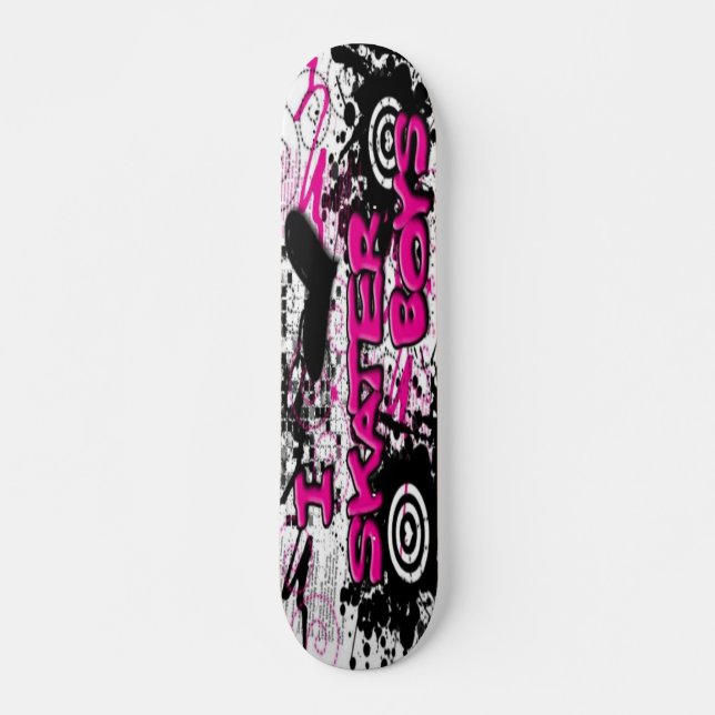Jag Luv Skater Boys Skateboard (Framsida)