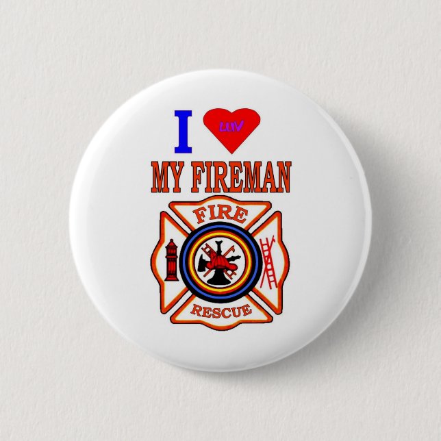 JAG LUY MY FIREMAN KNAPP (Framsida)