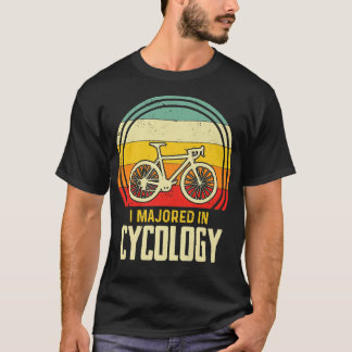 Jag lyckades i Cycology Mountain Bike Cyclist Ridi T Shirt