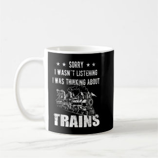Jag lyssnade inte på Railroad Collector Model Kaffemugg