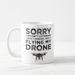 Jag lyssnade inte på tanken att flyga min dron kaffemugg