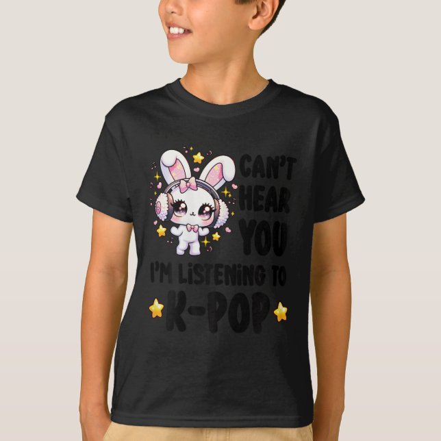 Jag lyssnar inte på K-p T Shirt (Framsida)