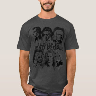Jag lyssnar på Dead People Shirt Classical Music c T Shirt