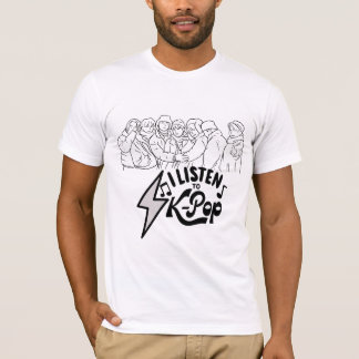 Jag lyssnar på K-Pop T-Shirt