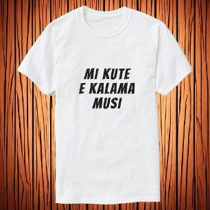 Jag lyssnar på musik i Toki Pona T Shirt