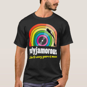 Jag lyssnar på musikens alla genrer t shirt