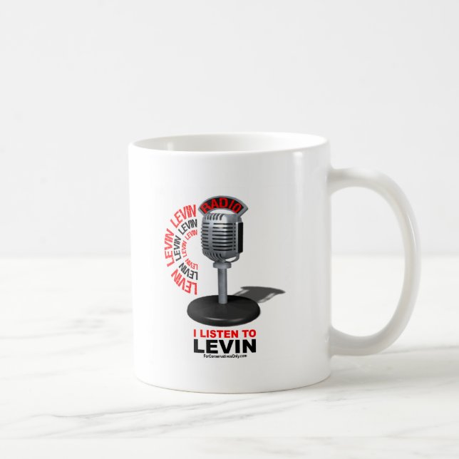 Jag lyssnar till Levin Kaffemugg (Höger)