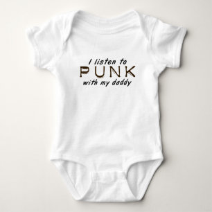 Jag lyssnar till PUNKEN med min pappa T-shirt