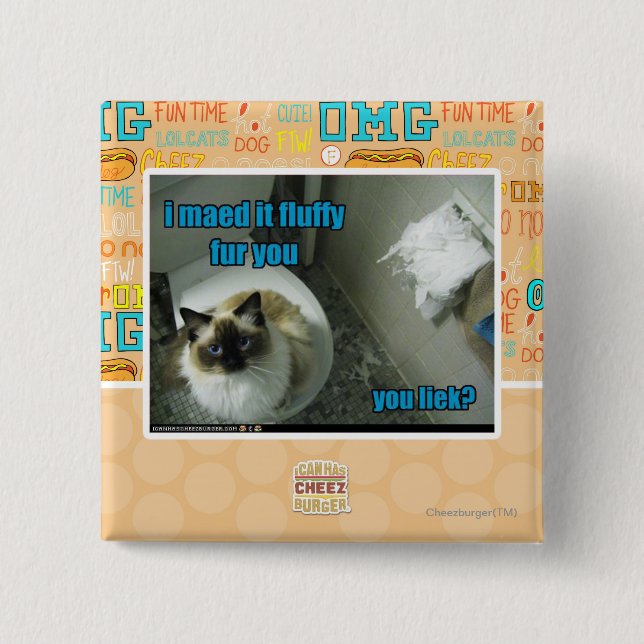 Jag maed det fluffig päls dig knapp (Framsida)