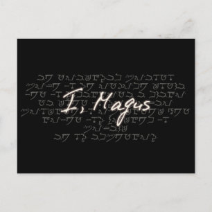 Jag, magus vykort