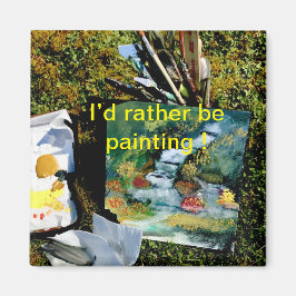 Jag målar hellre magnet