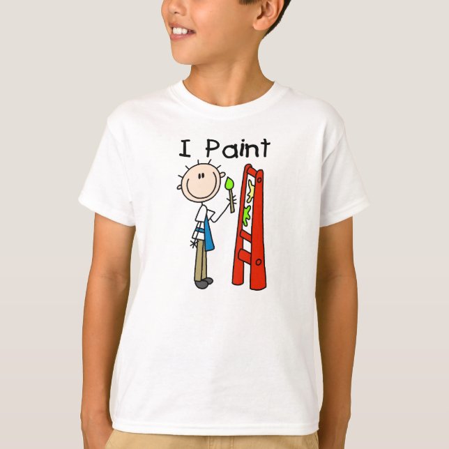 Jag målar t shirt (Framsida)