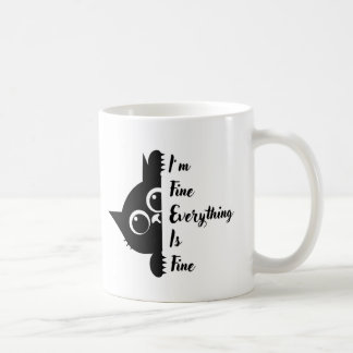 Jag Mår Bra Allt Är Bra Kaffemugg