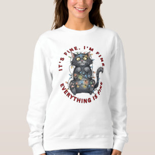 Jag Mår Bra Allt Är Bra Rolig Julkat T Shirt