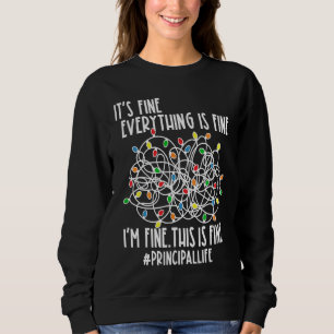 Jag Mår Bra Allting Är Bra Julbelysning Prins T Shirt